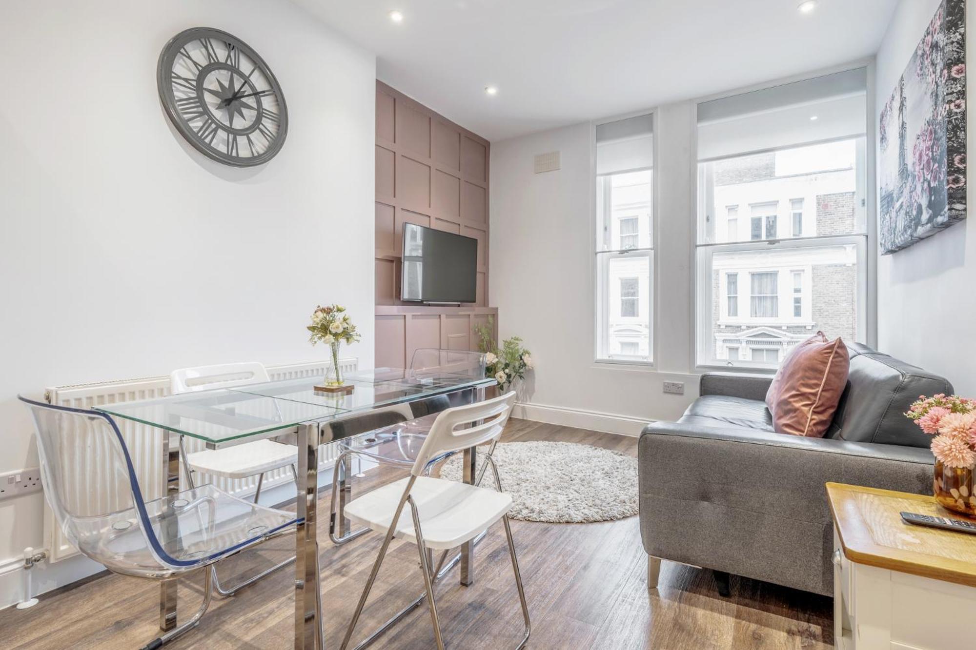 Bright & Modern 2-Bed Notting Hill Apartment Londyn Zewnętrze zdjęcie